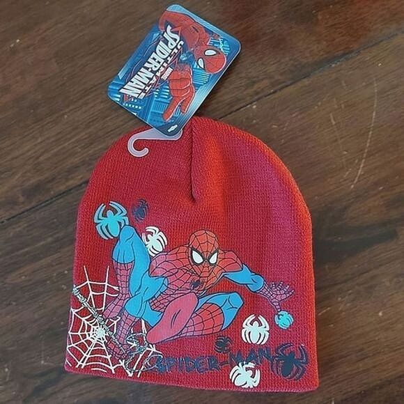 NWT 6-12mo red official Marvel Spider-Man baby / toddler toque - Picture 2 of 6